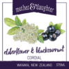Elderflower and Blackcurrant Cordial