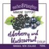 Elderberry and Blackcurrant Syrup