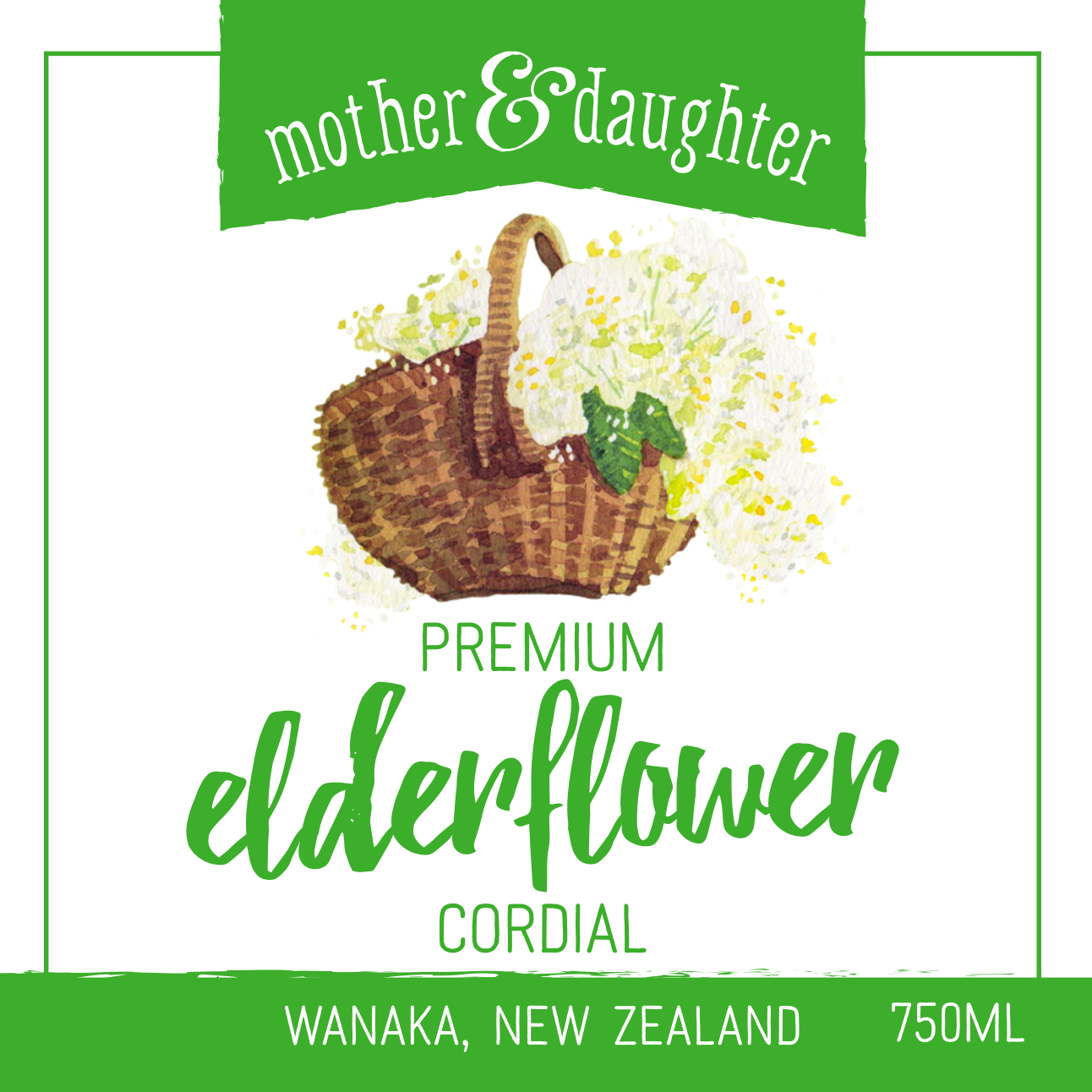 Premium Elderflower Cordial