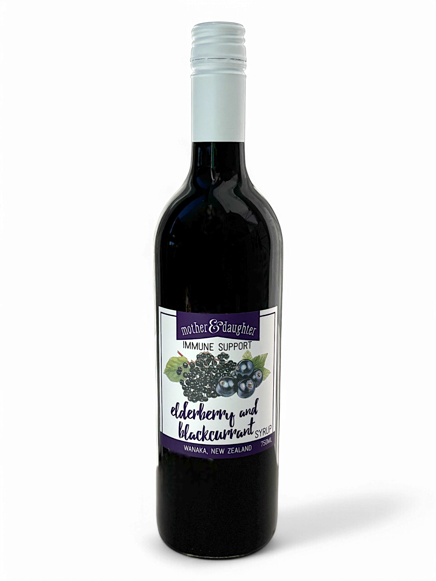 Elderberry and Blackcurrant Syrup