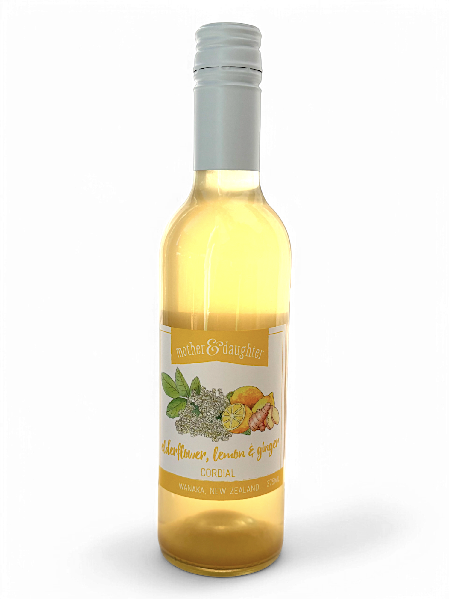 Elderflower, Lemon and Ginger Cordial