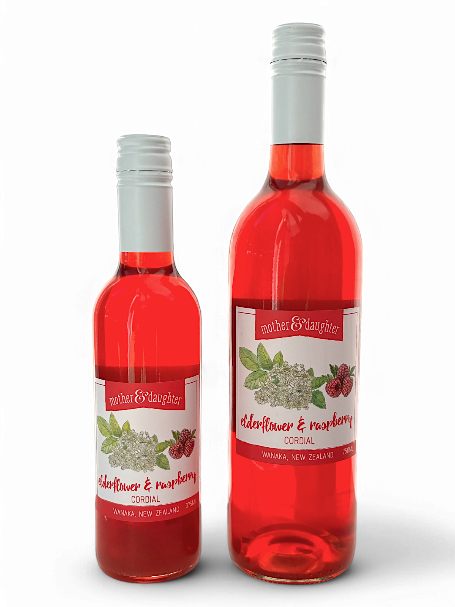 Elderflower and Raspberry Cordial