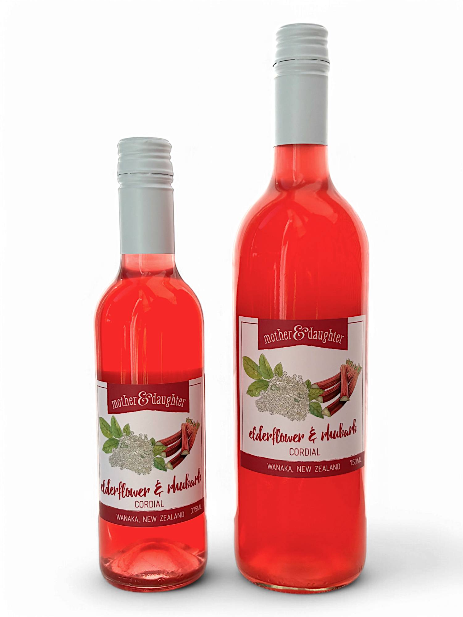 Elderflower and Rhubarb Cordial