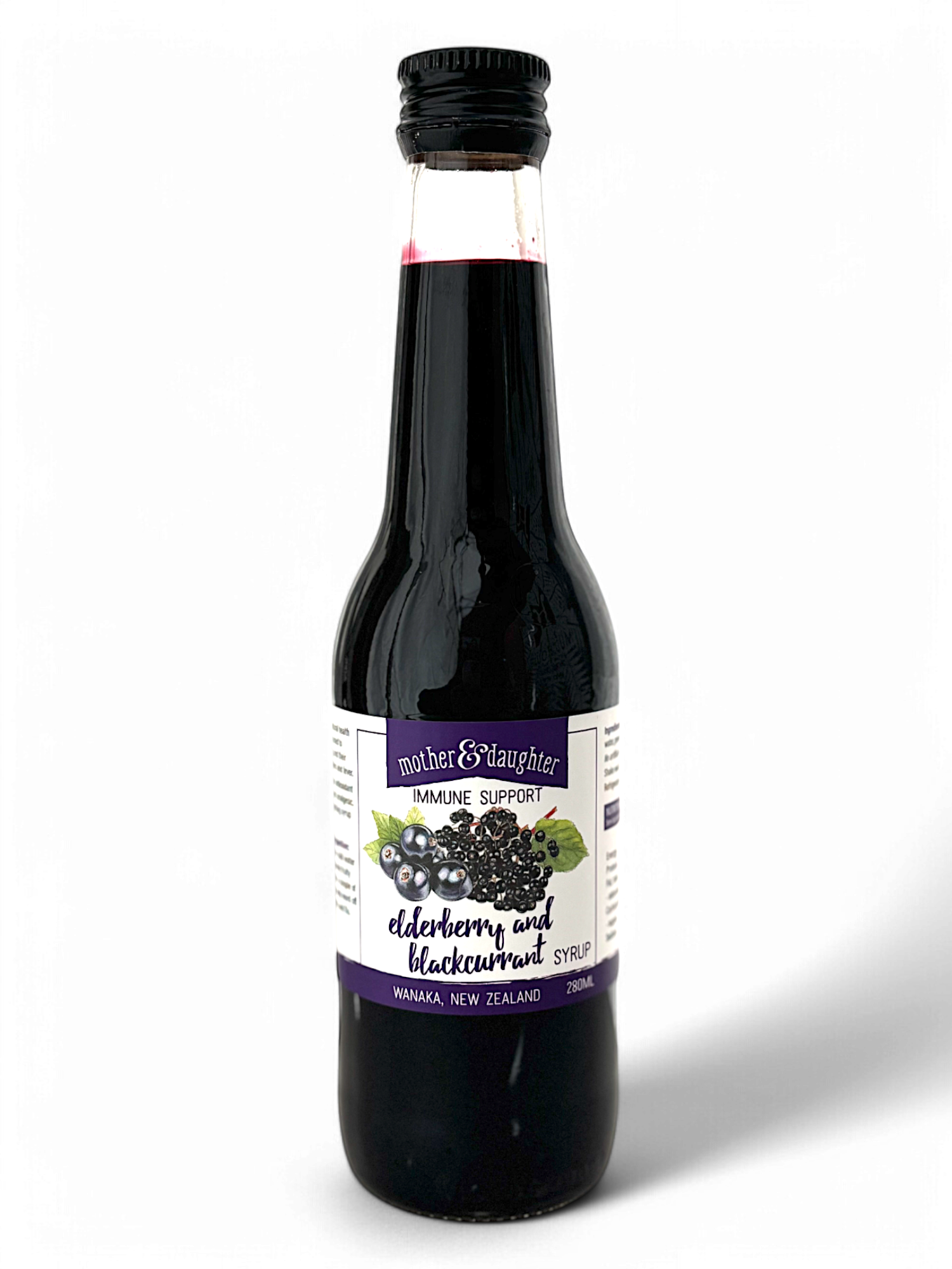 Elderberry and Blackcurrant Syrup