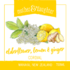 Elderflower, Lemon and Ginger Cordial